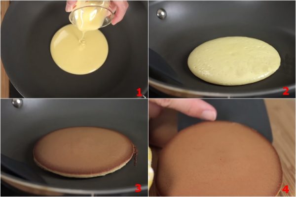 cách làm bánh Dorayaki đơn giản tại nhà